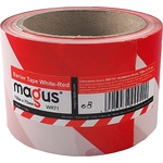 MAGUS ЛЕНТА magus СИГНАЛНА 70мм х 100м ЧЕРВЕНО-БЯЛА (161)