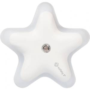 Safety 1st Автоматична нощна LED лампа Safety 1st - Звезда, бяла (SF.0101) - baby