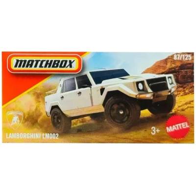 Mattel Matchbox: Малка количка в картонена кутия Lamborghini LM002 (JHR75)