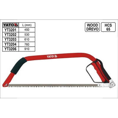 YATO Pila oblouková délka 450mm