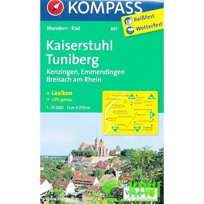 Kaiserstuhl-Tuniberg 1:25 t. +