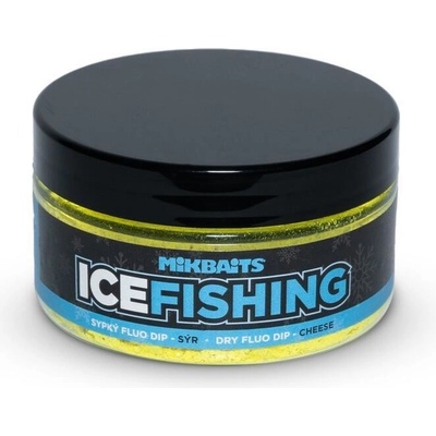 Mikbaits Icefishing Range sypký Fluo Dip Syr 100 ml