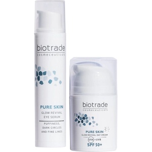 Biotrade Pure Skin Комплект - Дневен крем и Околоочен серум, 50 + 15 ml