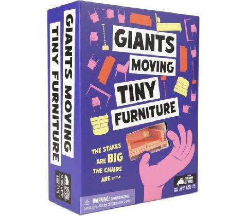 Exploding Kittens Giants Moving Tiny Furniture