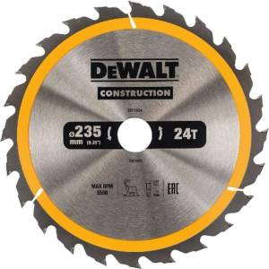 DEWALT - Режещ диск 235х30 мм, 24 зъба DT1954 (DT1954)