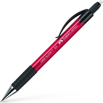 Faber-Castell Автоматичен молив Grip Matic 1375, 0.5 mm, червен