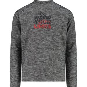 CMP Детска спортна тениска Cmp Kid's Jersey T-Shirt L/S Longsleeve - Grey Melange - размер 98 (EU) (704-4392-0611)