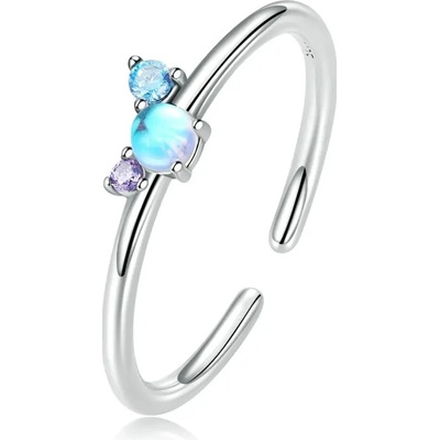 P&J Jewellery Stříbrný prsten měsíční kámen SRUNI37