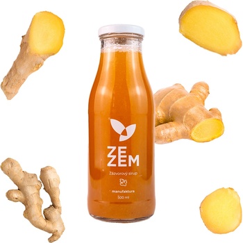 Zezem Zázvorový sirup 0,5 l