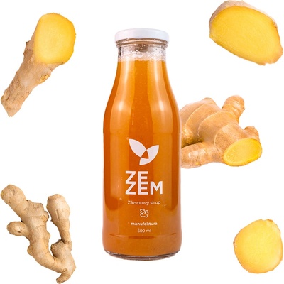 Zezem Zázvorový sirup 0,5 l