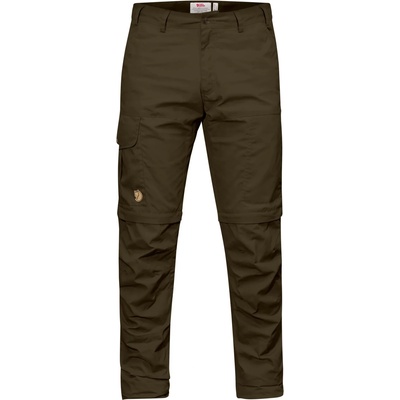 Fjällräven Мъжки панталон със свалящи крачоли Fjällräven Karl Pro Zip-Off Trousers Walking trousers - Dark Olive - размер 56 (EU) (010-0345-0221)