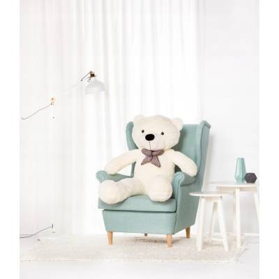 Velký Medveď XXL TimiToy biely classic 130 cm