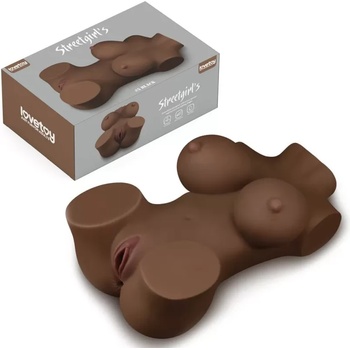 Мастурбатор с два интимни отвора, улично момиче - Streetgirl's Black 2 (LVTOY00575)