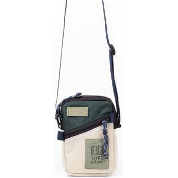 Topo Designs Чанта за рамо Topo designs Mini Shoulder Bag - Forest / Bone White - размер 1 l (510-5450-1211)