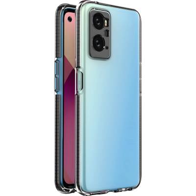 realme Pокривало Spring clear TPU за Realme 9i - Черен KP24415