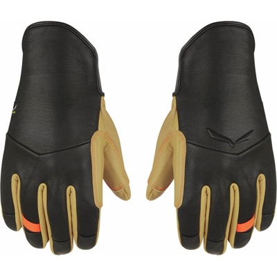 Salewa Ortles Merino Leather Gloves M black out