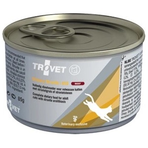 TROVET asd Уринарен струвит с говеждо месо (за котки) 100 г - консерва
