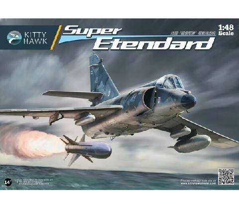 Kitty Hawk Super Etendard 1:48