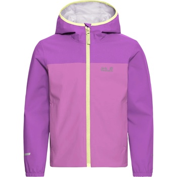 Jack Wolfskin Детско водоустойчиво яке Jack Wolfskin Kid's Adventuretribe 2L Jacket Waterproof jacket - Foxglove - размер 152 (EU) (703-6904-0315)
