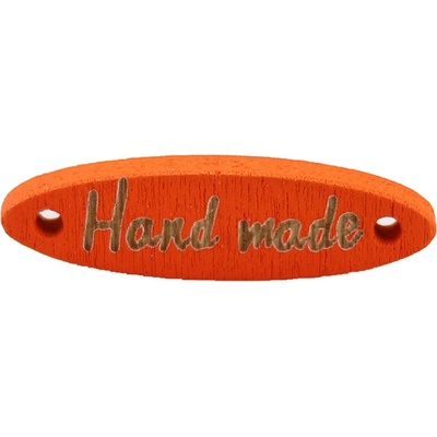 Pro Háčkování Hand made elipsa oranžový