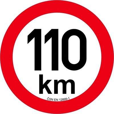 Obmedzenie rýchlosti 110 km retroreflexné pr. 200 mm