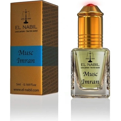 El Nabil Musc Imran parfémovaný olej unisex 5 ml roll-on