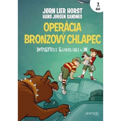 Operácia Bronzový chlapec - Jorn Lier Horst, Hans Jorgen Sandnes ilustrátor