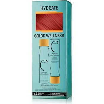 Malibu Hydrate Color Wellness Collection šampón 266 ml + kondicionér 266 ml + wellness sáčky 5 ks darčeková sada