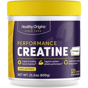 Healthy Origins Креатин монохидрат Creapure® Мускулна сила, издръжливост и възстановяване 5000 mg, 600 g прах | Healthy Origins (41323 HO)
