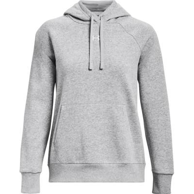Under Armour UA Rival Fleece Hoodie šedá