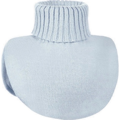 Dětský nákrčník pletený modrá světlá