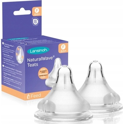 Lansinoh savička NaturalWave rychlý průtok 2 ks transparentní – Zbozi.Blesk.cz