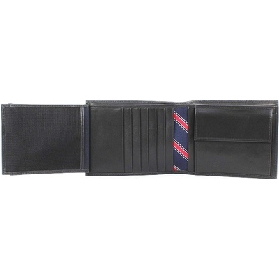 Tommy Hilfiger velká pánska peňaženka Eton Trifold AM0AM00657 čierna