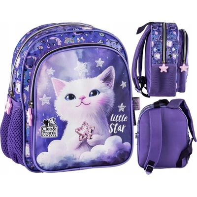 Batoh do školky na výlety Cleo a Frank Kot Little Star