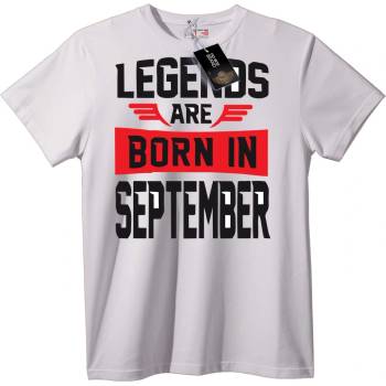 NOONEBRAND Родени през септември - 2XL, White