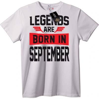 NOONEBRAND Родени през септември - 2XL, White