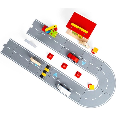 Bigjigs Rail Drevené cestné príslušenstvo