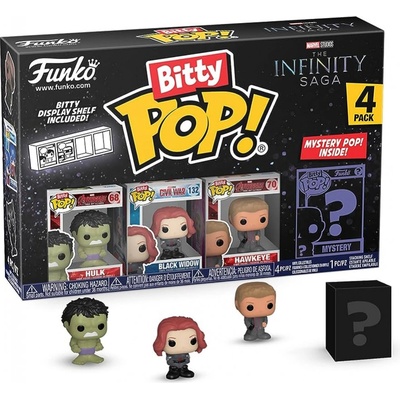 Funko Bitty POP! Marvel Infinity Saga Hulk 4-pack