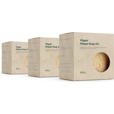 Vilgain Aleppo mydlo 3 x 200 g