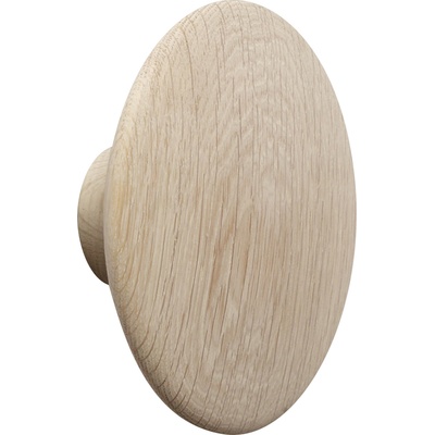 Muuto Кука за стена Dots Wood 13 см светъл дъб (03082)