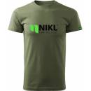 Nikl Tričko Karel Army zelené