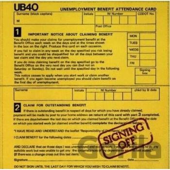 UB40 - Signing Off - Music CD