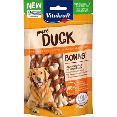 Vitakraft pure Duck Bonas kostičky s kachnou 3 x 80 g
