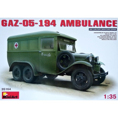 MiniArt GAZ-05-194 Ambulance 1:35