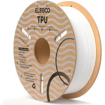 Elegoo TPU -1.75mm-1KG-Cardboard Spool-White (50.203.0238)