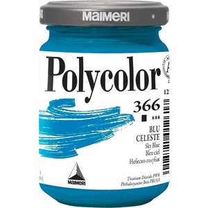 Maimeri Vynil Polycolor АКРИЛНА боя Sky Blue 366 140 ml 1 бр (M1220366)