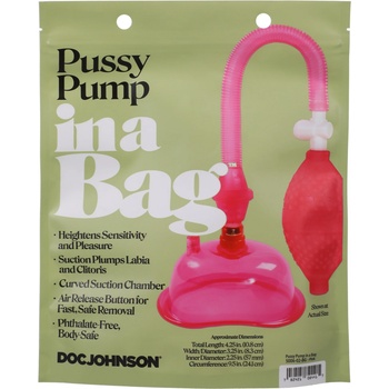 Image 1 of Doc Johnson in a Bag Pussy Pump Pink