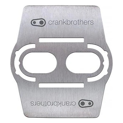 Ocelová podložka pod kufry Crankbrothers Shoe shields OSFA