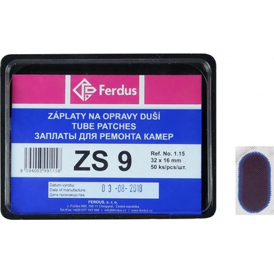 Ferdus ZS9 32 x 16 záplata 50 ks