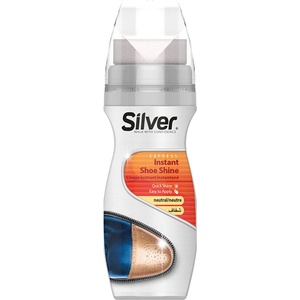 Silver Течен моментален блясък за обувки (ls2003)
